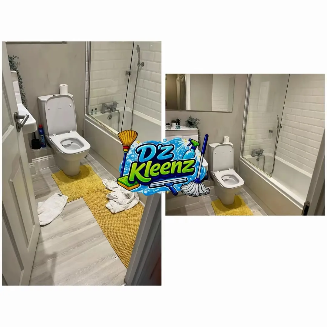 D’Z Kleenz before and after — Bathroom refreshed