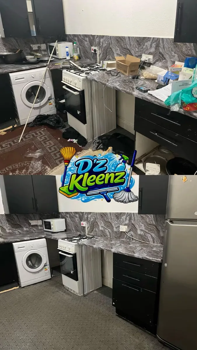 D’Z Kleenz before and after — Kitchen deep clean
